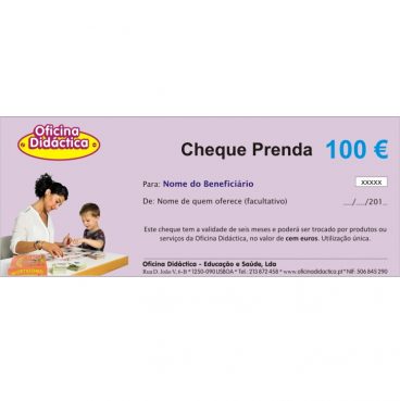 Cheque Prenda – 100