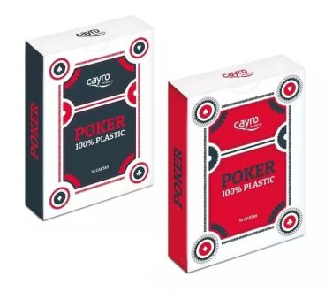POKER (Cartas 100% Plásticas)
